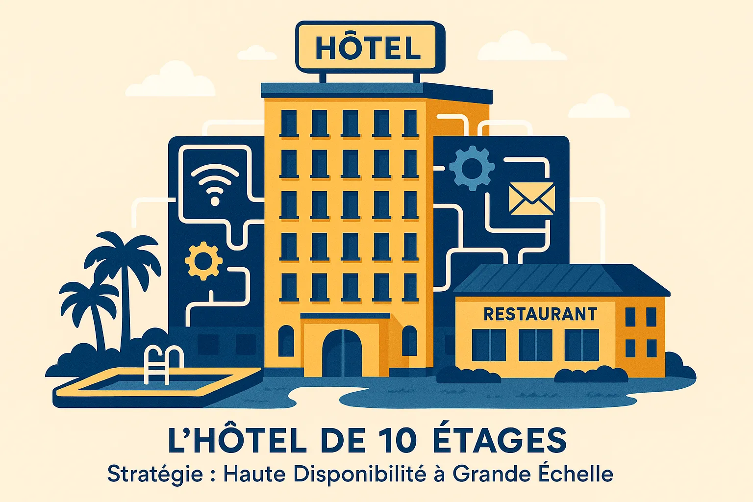 L&#x27;Hôtel de 10 étages